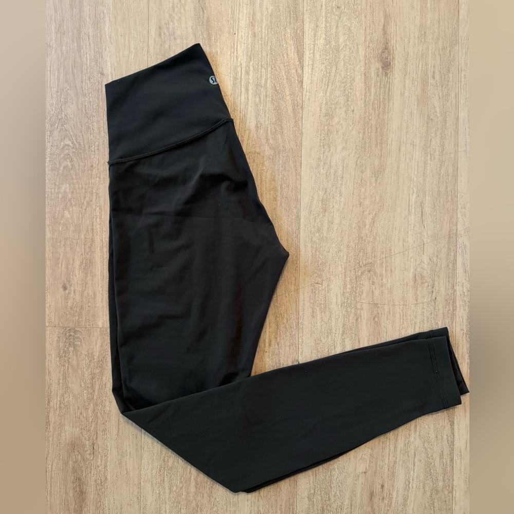 Lululemon Athletica Wunder Under Leggings - Size 6 - Dark Olive